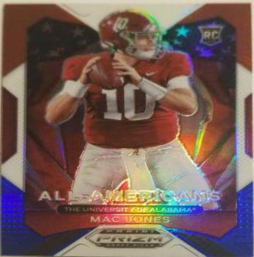 Mac Jones [Red White and Blue Prizm] #183