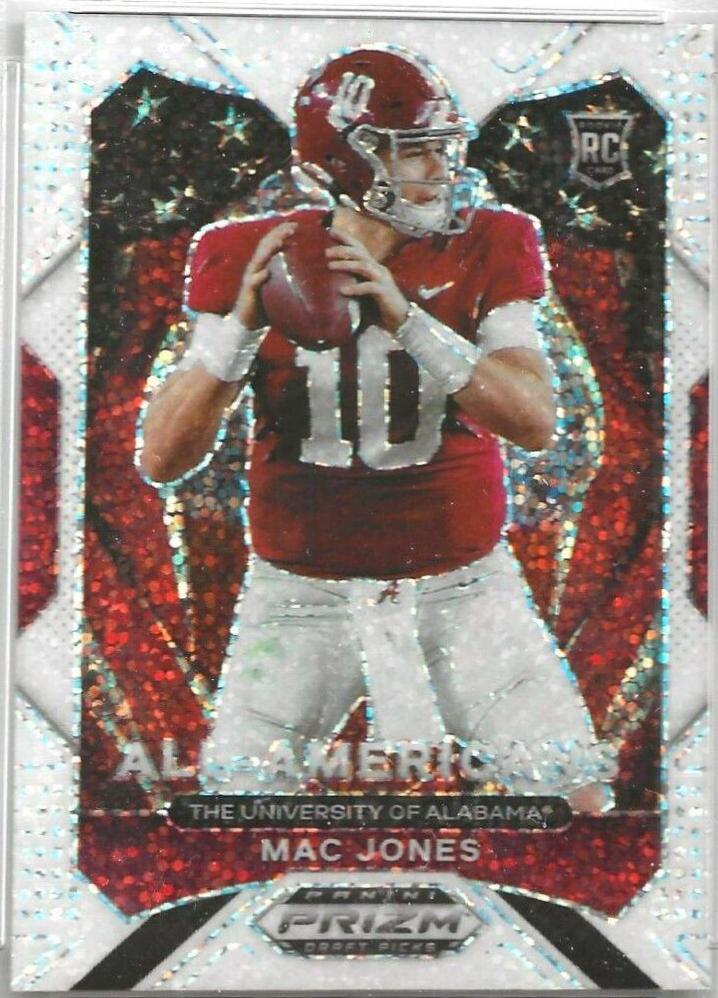 Mac Jones [White Sparkle Prizm] #183