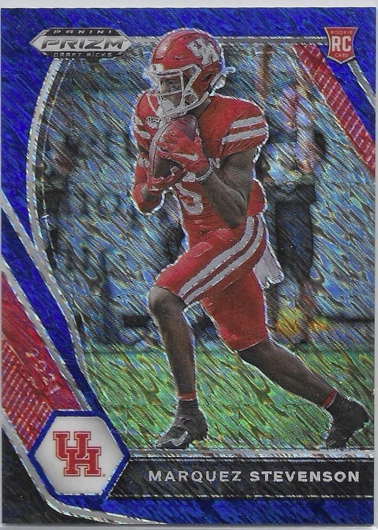 Marquez Stevenson [Blue Shimmer Prizm] #122