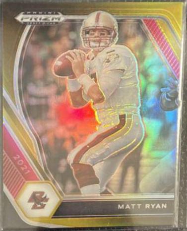 Matt Ryan [Gold Prizm] #1