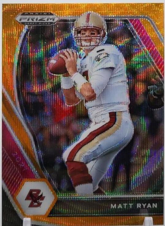 Matt Ryan [Orange Wave Prizm] #1