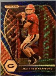 Matthew Stafford [Blue Wave Prizm] #19
