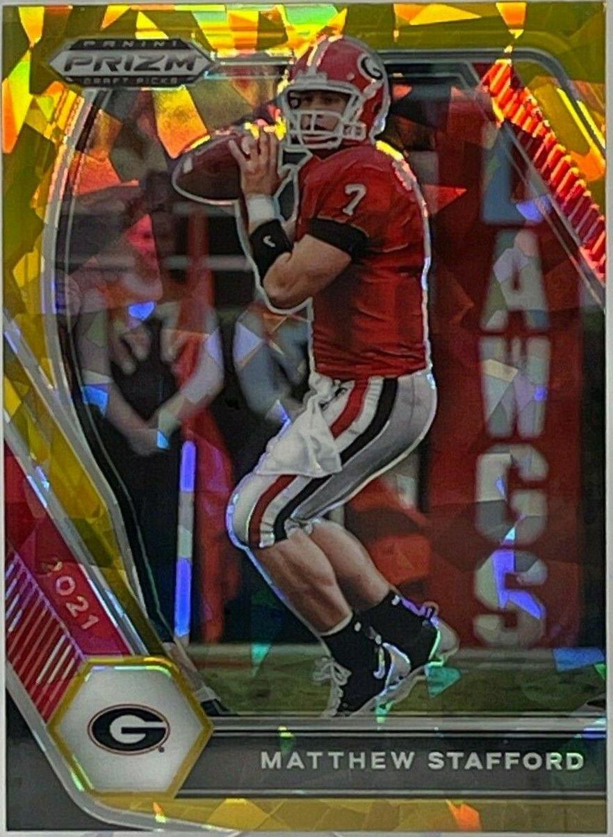 Matthew Stafford [Gold Prizm] #19