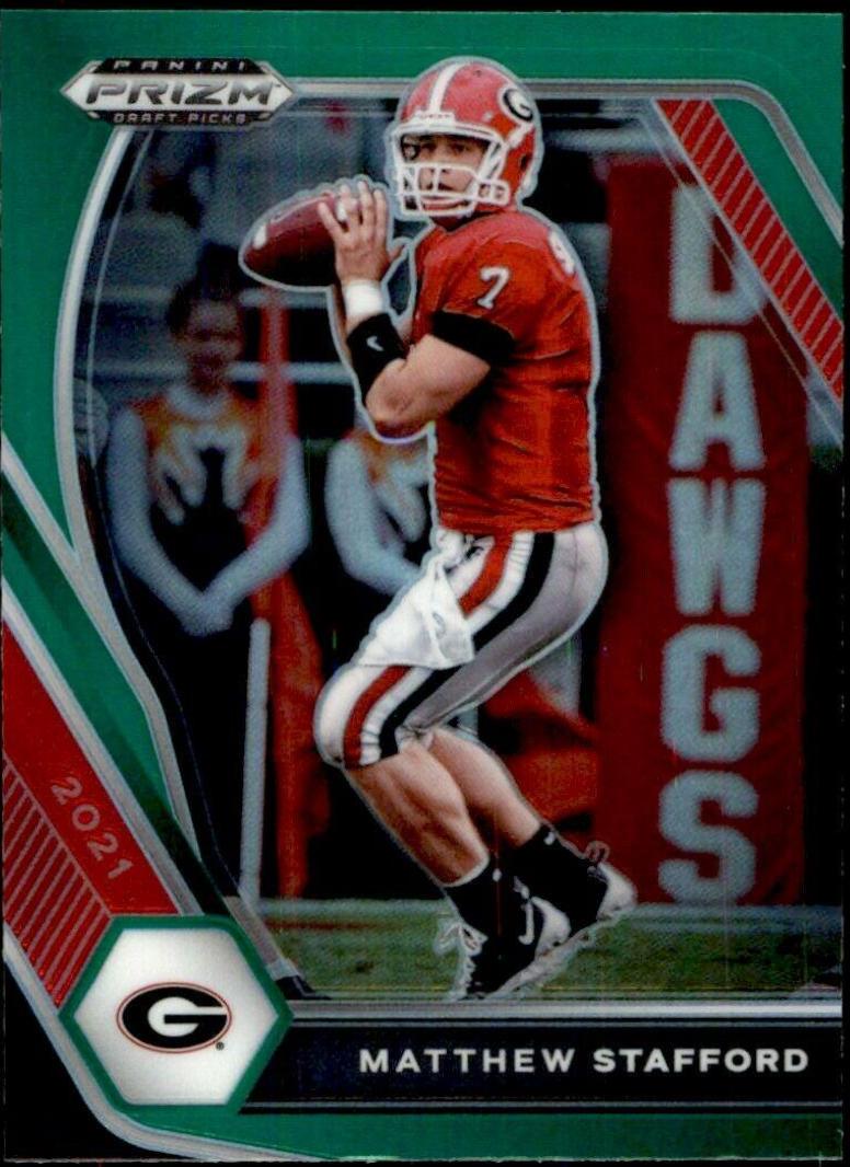 Matthew Stafford [Green Prizm] #19