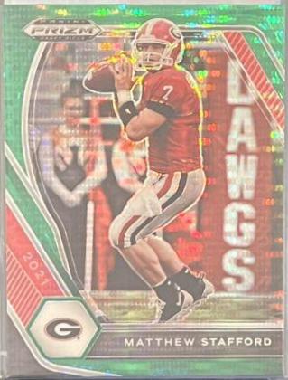 Matthew Stafford [Green Pulsar Prizm] #19