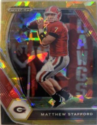 Matthew Stafford [Orange Ice Prizm] #19