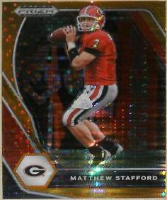 Matthew Stafford [Orange Pulsar Prizm] #19