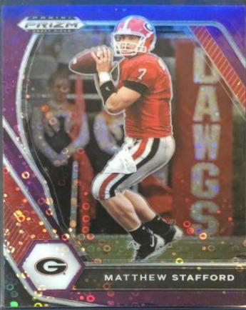 Matthew Stafford [Purple Circles Prizm] #19