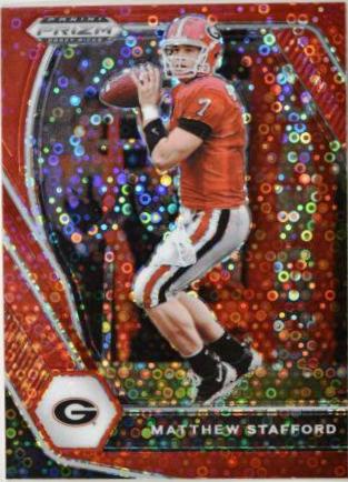 Matthew Stafford [Red Circles Prizm] #19