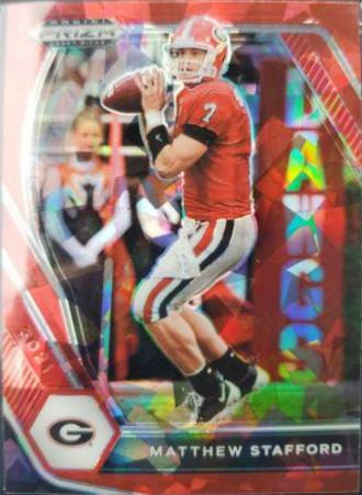 Matthew Stafford [Red Ice Prizm] #19