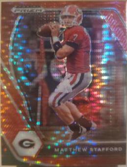Matthew Stafford [Red Pulsar Prizm] #19