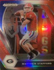 Matthew Stafford [Red White and Blue Prizm] #19