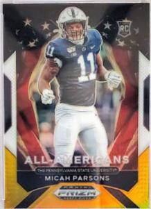 Micah Parsons [Black Gold Prizm] #188