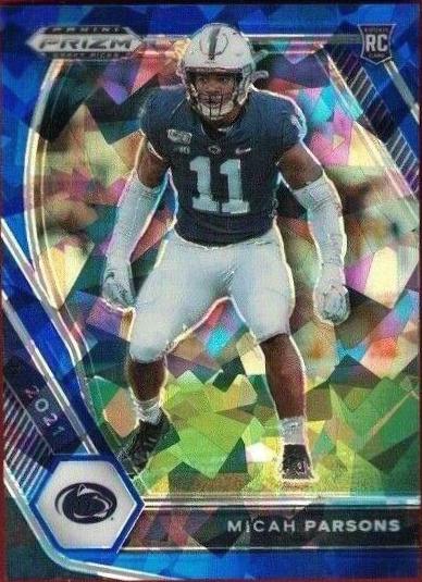 Micah Parsons [Blue Ice Prizm] #136