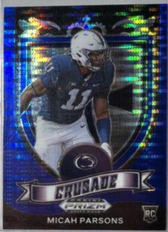 Micah Parsons [Blue Pulsar Prizm] #175