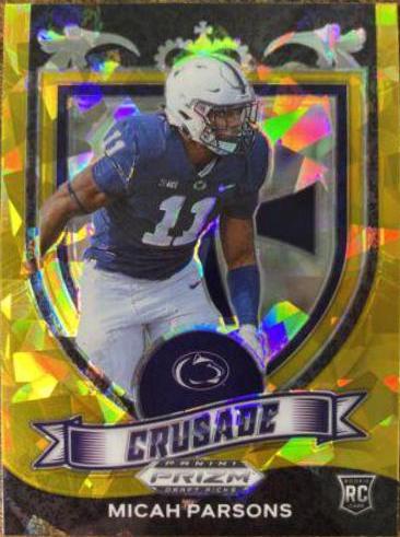 Micah Parsons [Gold Ice Prizm] #175