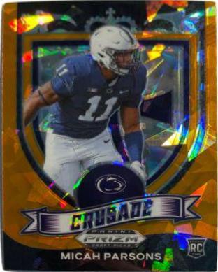 Micah Parsons [Gold Prizm] #175