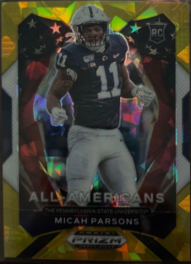 Micah Parsons [Gold Prizm] #188