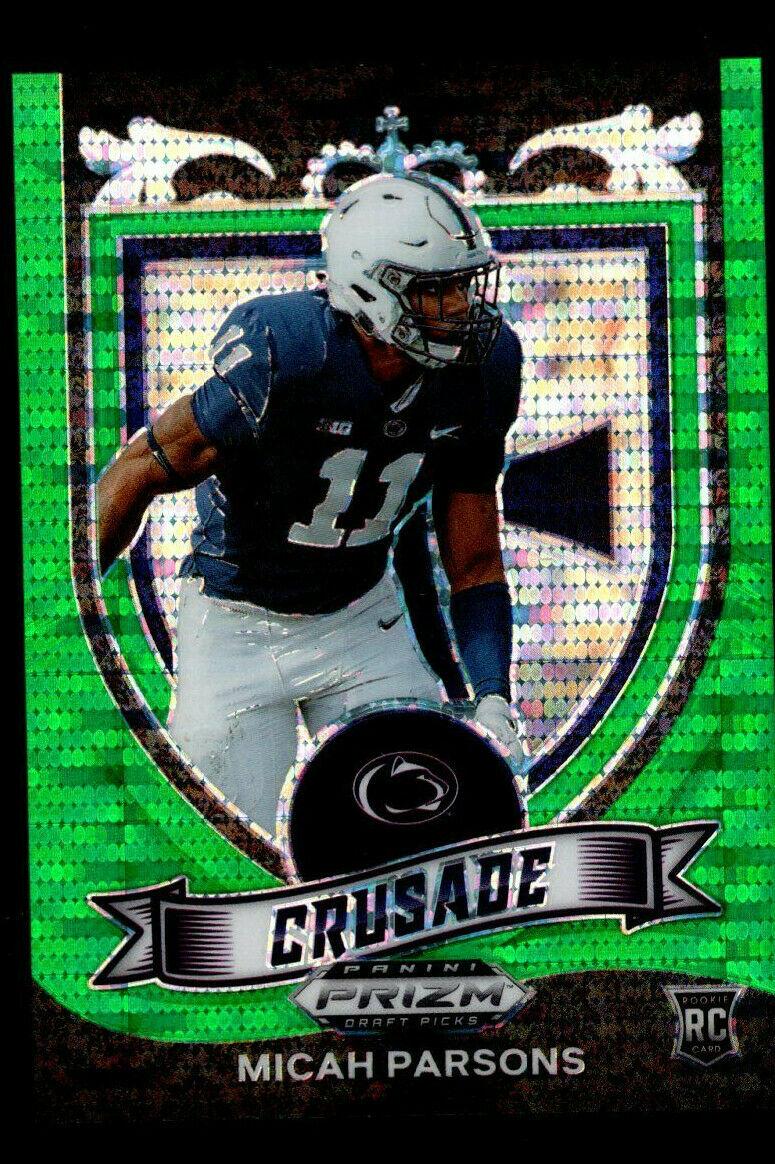 Micah Parsons [Green Pulsar Prizm] #175