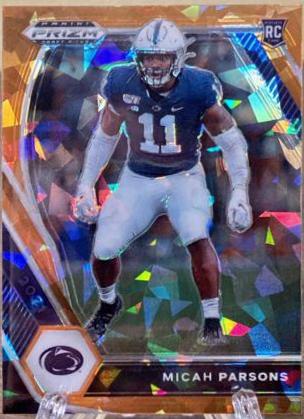 Micah Parsons [Orange Ice Prizm] #136
