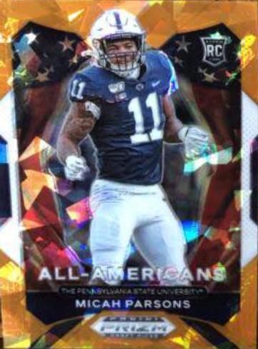 Micah Parsons [Orange Ice Prizm] #188