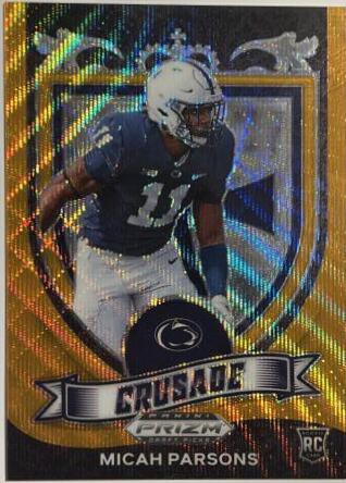 Micah Parsons [Orange Wave Prizm] #175