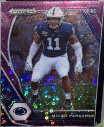 Micah Parsons [Purple Circles Prizm] #136