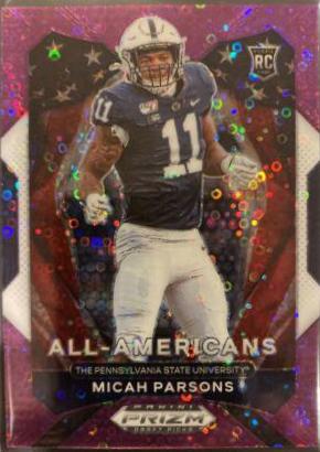 Micah Parsons [Purple Circles Prizm] #188