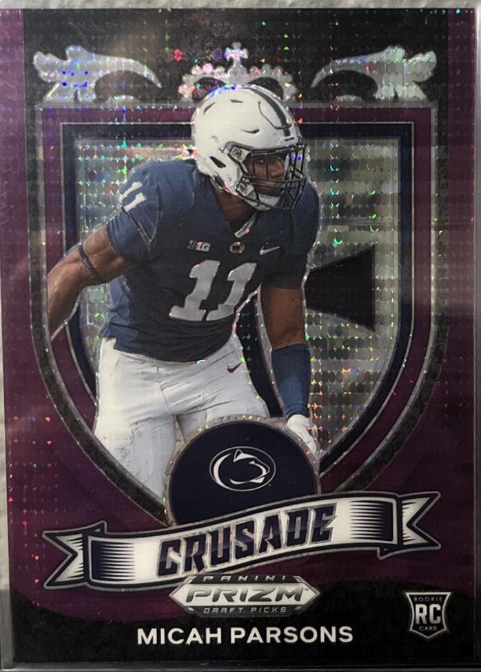 Micah Parsons [Purple Pulsar Prizm] #175