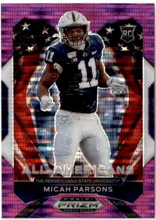Micah Parsons [Purple Pulsar Prizm] #188