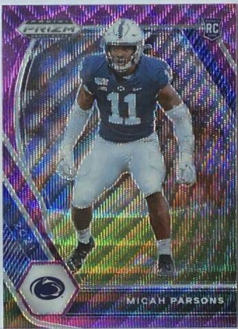 Micah Parsons [Purple Wave Prizm] #136