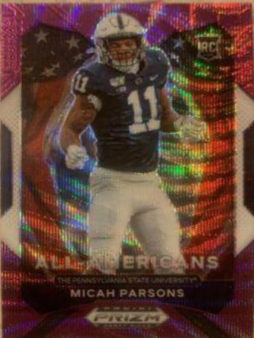Micah Parsons [Purple Wave Prizm] #188