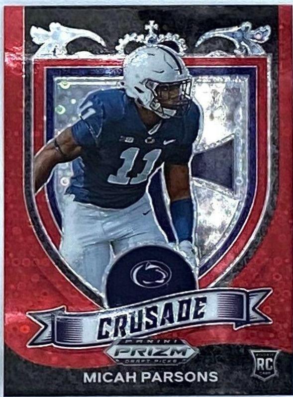 Micah Parsons [Red Circles Prizm] #175