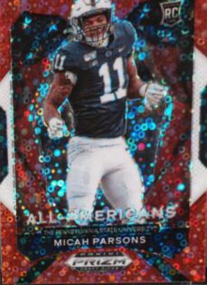 Micah Parsons [Red Circles Prizm] #188