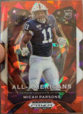 Micah Parsons [Red Ice Prizm] #188