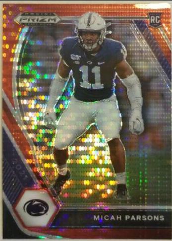 Micah Parsons [Red Pulsar Prizm] #136