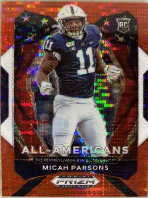 Micah Parsons [Red Pulsar Prizm] #188