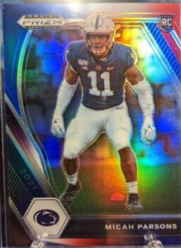 Micah Parsons [Red White and Blue Prizm] #136