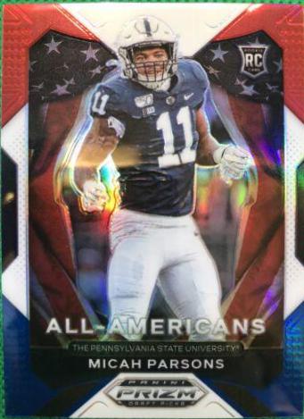 Micah Parsons [Red White and Blue Prizm] #188