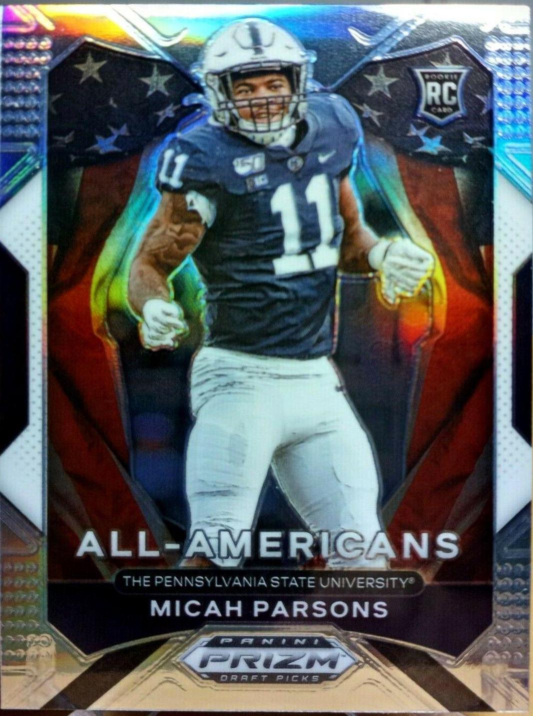 Micah Parsons [Silver Prizm] #188