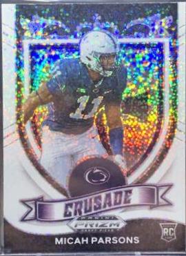 Micah Parsons [White Sparkle Prizm] #175