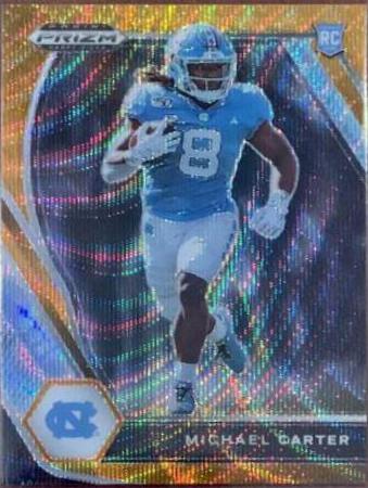 Michael Carter [Gold Prizm] #158