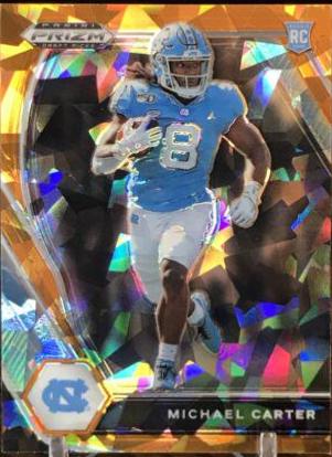 Michael Carter [Orange Ice Prizm] #158