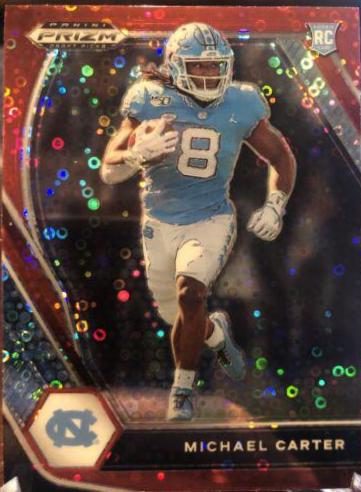 Michael Carter [Red Circles Prizm] #158