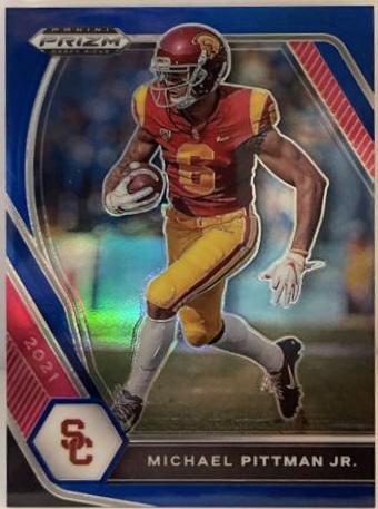 Michael Pittman Jr. [Blue Prizm] #73