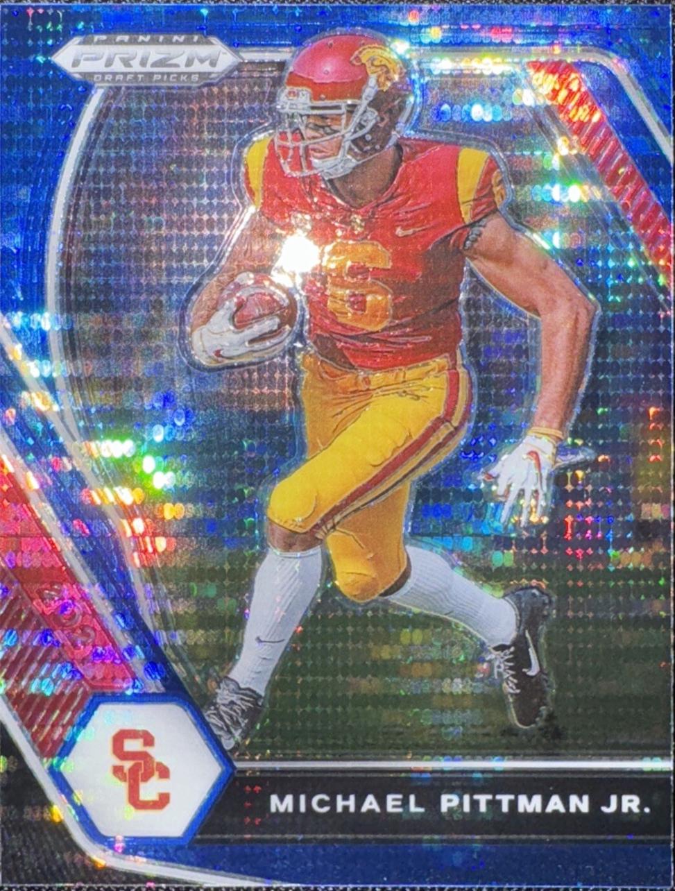 Michael Pittman Jr. [Blue Pulsar Prizm] #73