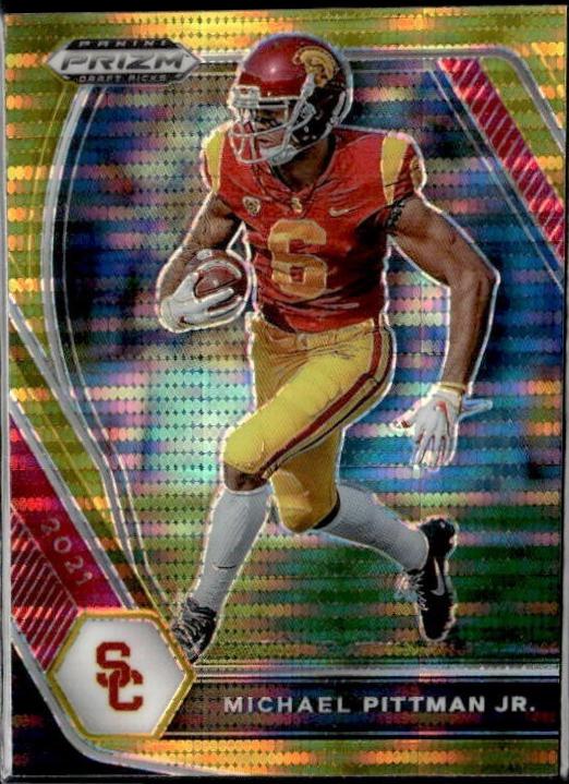 Michael Pittman Jr. [Gold Pulsar Prizm] #73