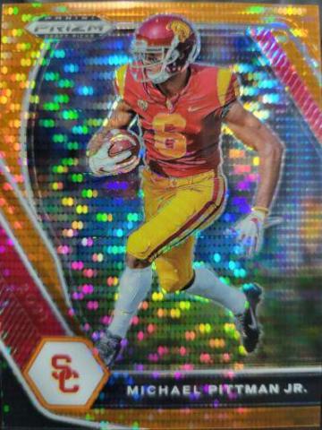 Michael Pittman Jr. [Orange Pulsar Prizm] #73