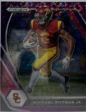 Michael Pittman Jr. [Purple Circles Prizm] #73