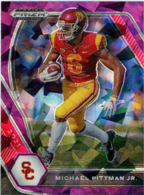 Michael Pittman Jr. [Purple Ice Prizm] #73